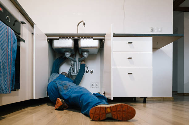 Professional Drain Cleaning technician working in Mountain Rest, SC